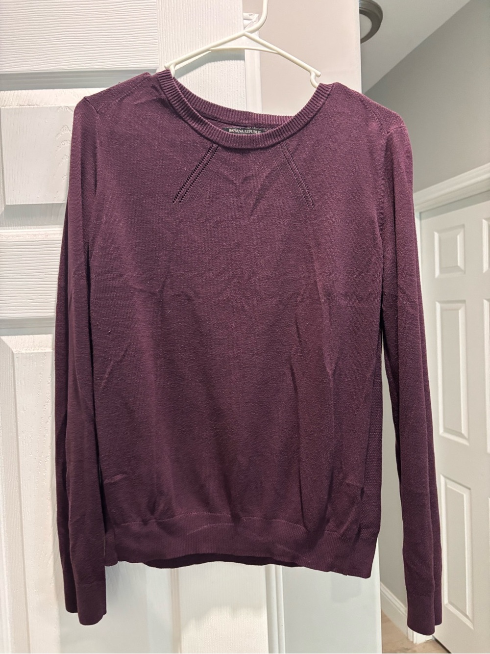 Women's Crewneck Sweater - Plum